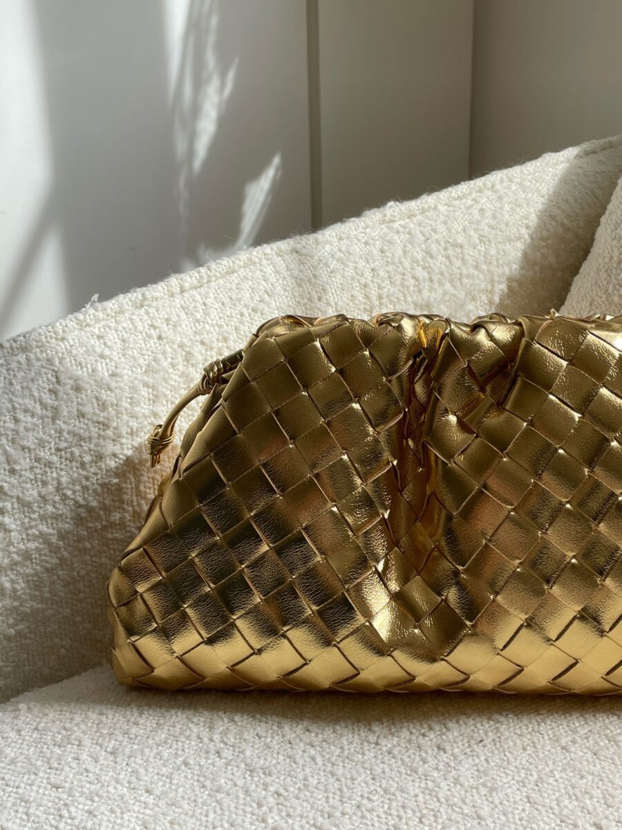 Gold Woven Bag