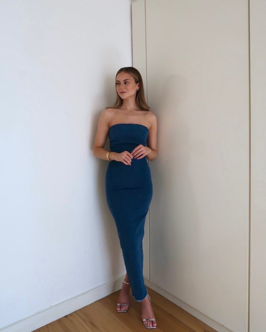 Blue Denim Dress