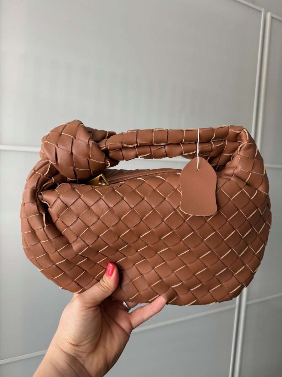 Tan knot Bag