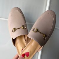Real Leather Gracie Mules - Light Beige Size EU38/5 - Image 9