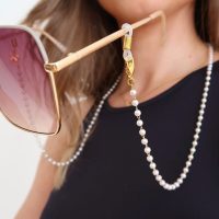 Dainty Pearl & Chain Sunglasses Chains - Image 4