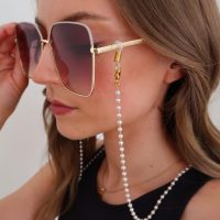 Dainty Pearl & Chain Sunglasses Chains