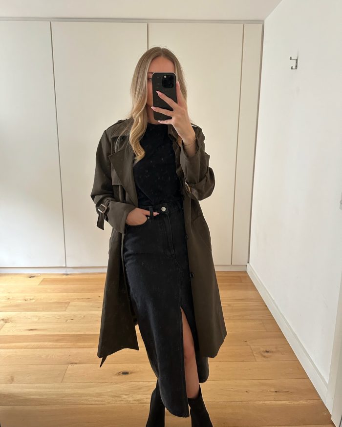 Khaki Trench Coat