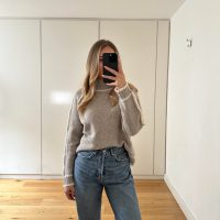 Taupe Knit Jumper