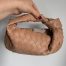 The Knotted Bag Leather Nude