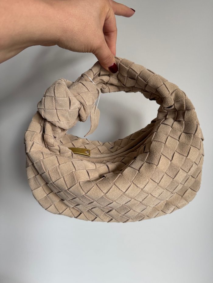 The Knotted Bag Light Taupe