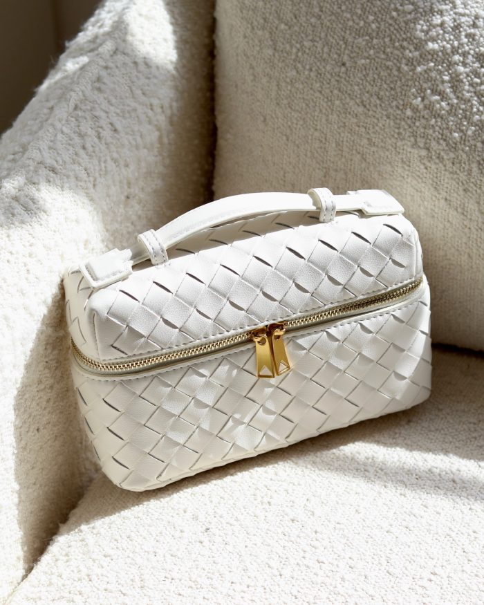 White Vanity Bag