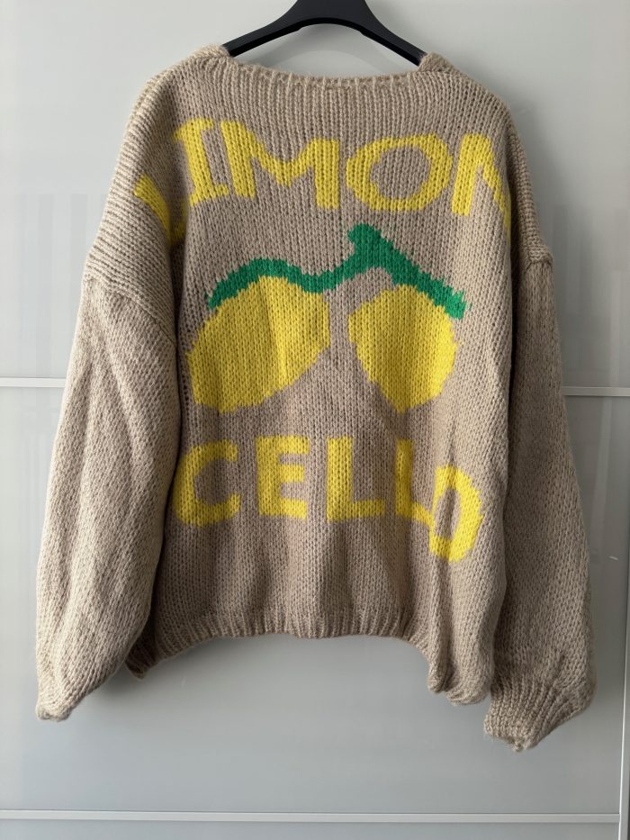 Limon Cello Cardigan Taupe