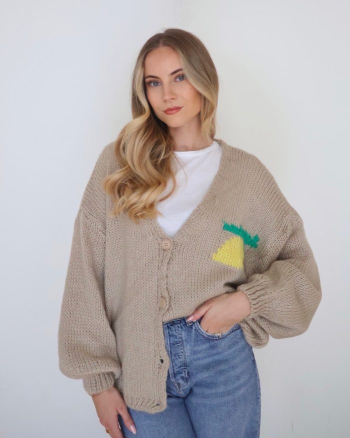 Limon Lemon Cello Cardi