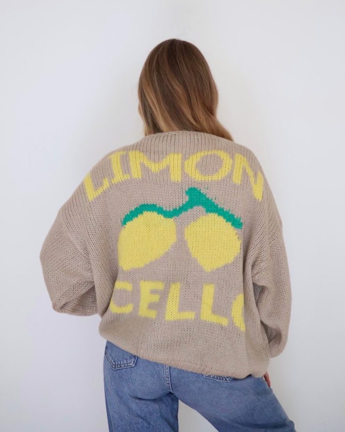 Limon Lemon Cello Cardi