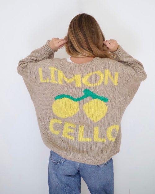 Limon Lemon Cello Cardi