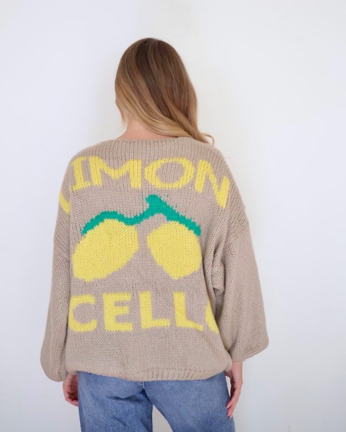 Limon Lemon Cello Cardi