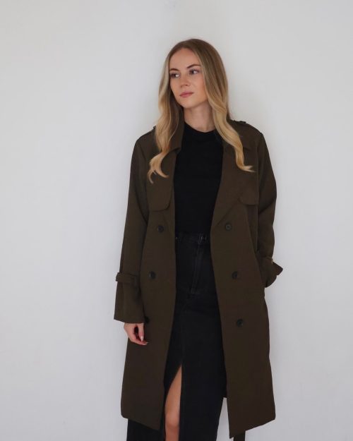 Khaki Trench Coat