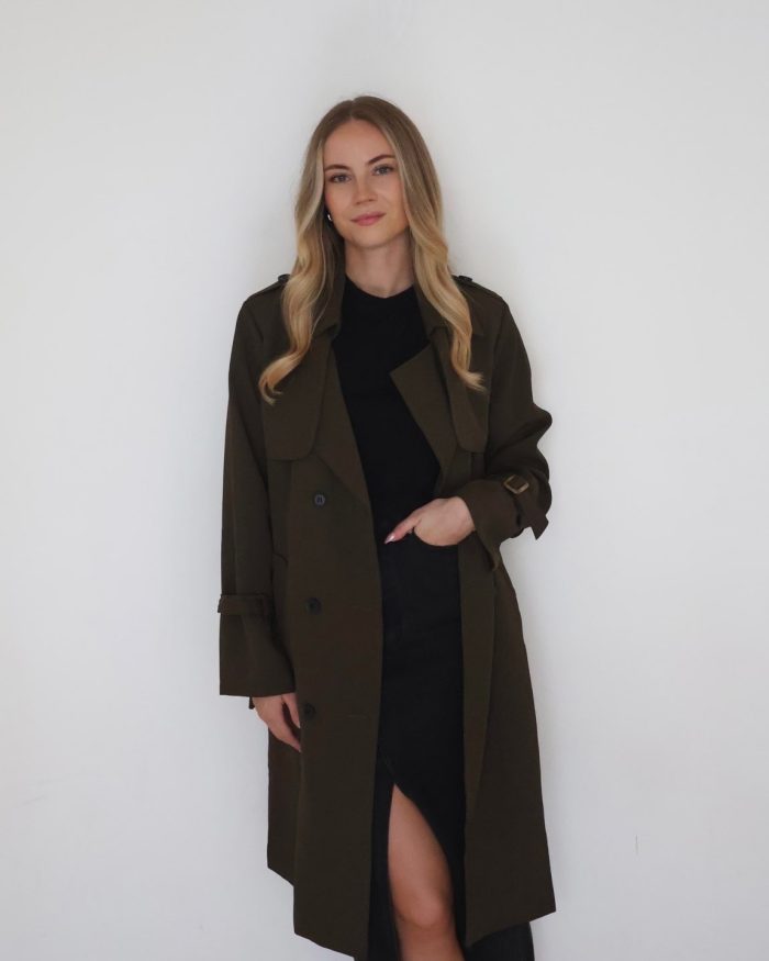 Khaki Trench Coat