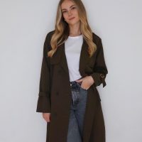 Khaki Trench Coat