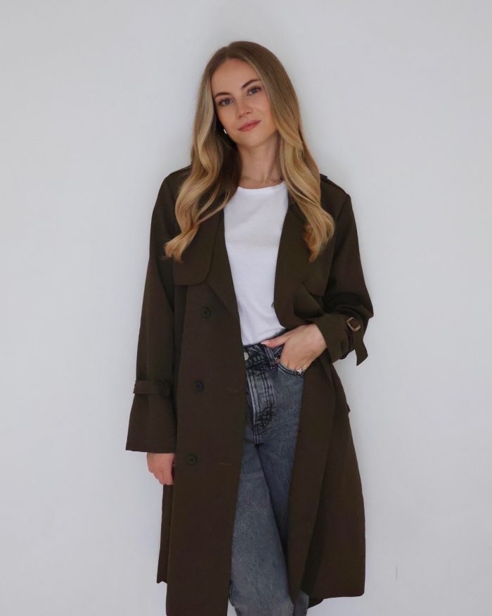 Khaki Trench Coat