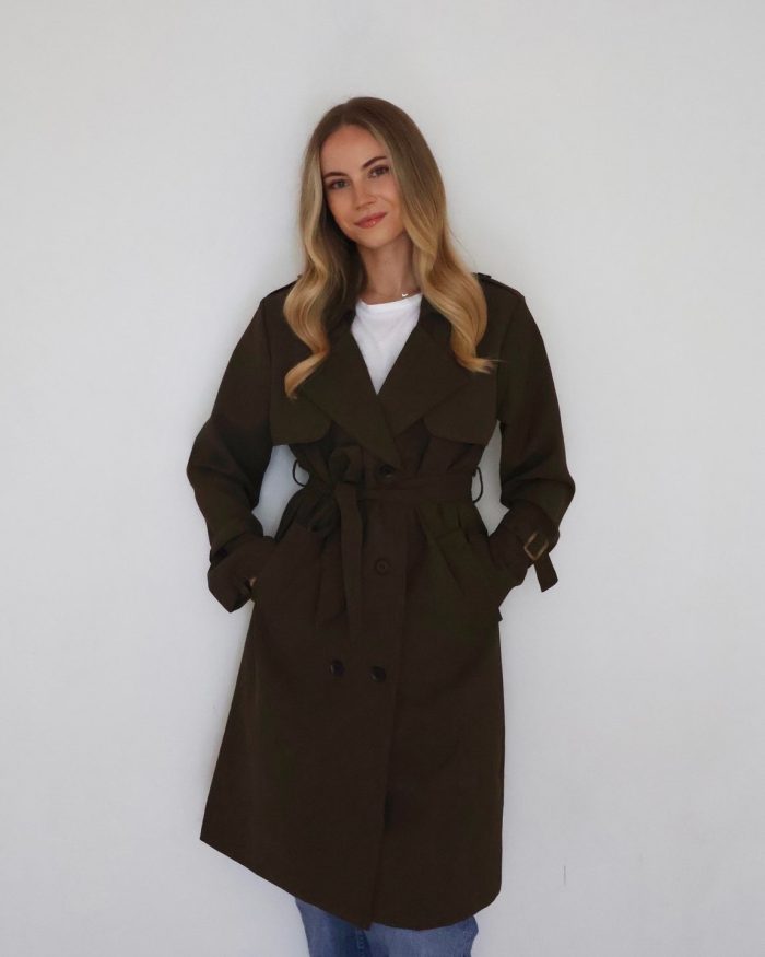 Khaki Trench Coat