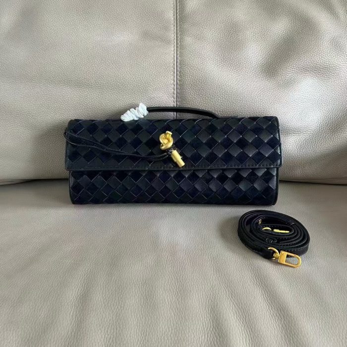 Long clutch bag - Black