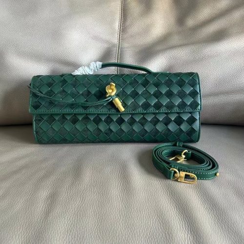 Long clutch bag - Green