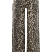 Leopard Print Jeans
