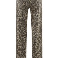 Leopard Print Jeans