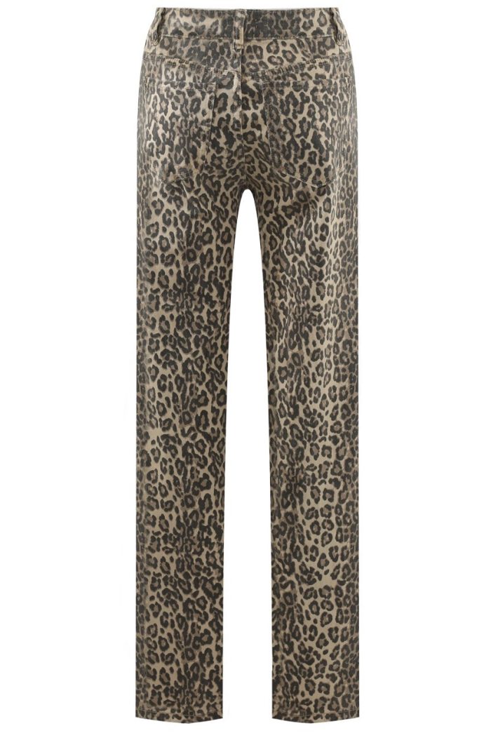 Leopard Print Jeans