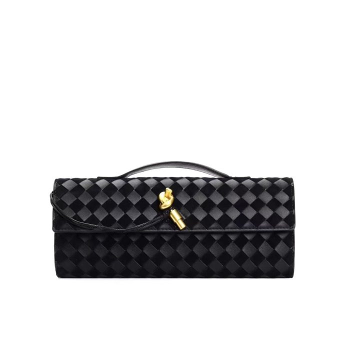 Black Long Clutch Bag