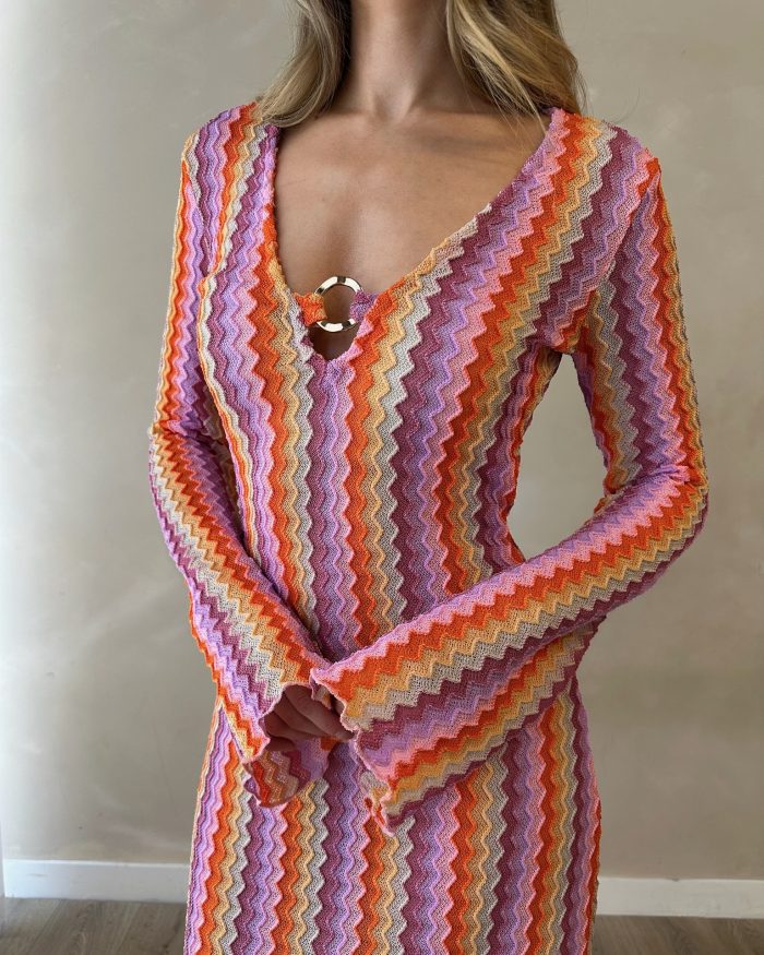 Callie Zig Zag Dress