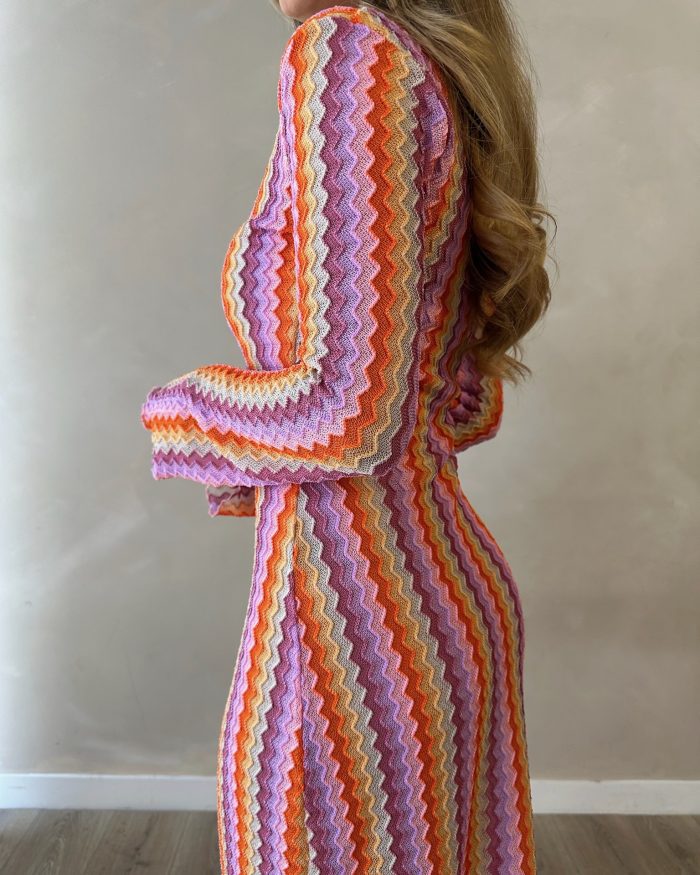 Callie Zig Zag Dress