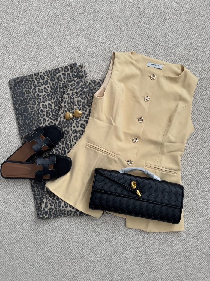 Capri Waistcoat Yellow