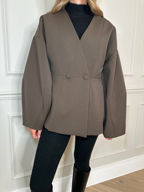 Chloe Collarless Blazer