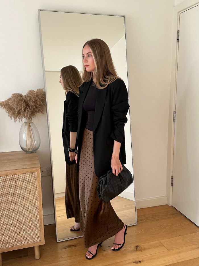 Perrie Polka Dot brown Skirt
