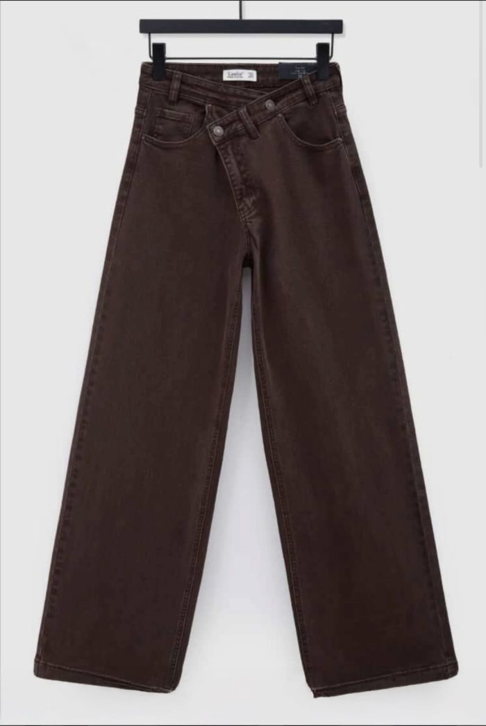Dad fit chocolate brown jeans
