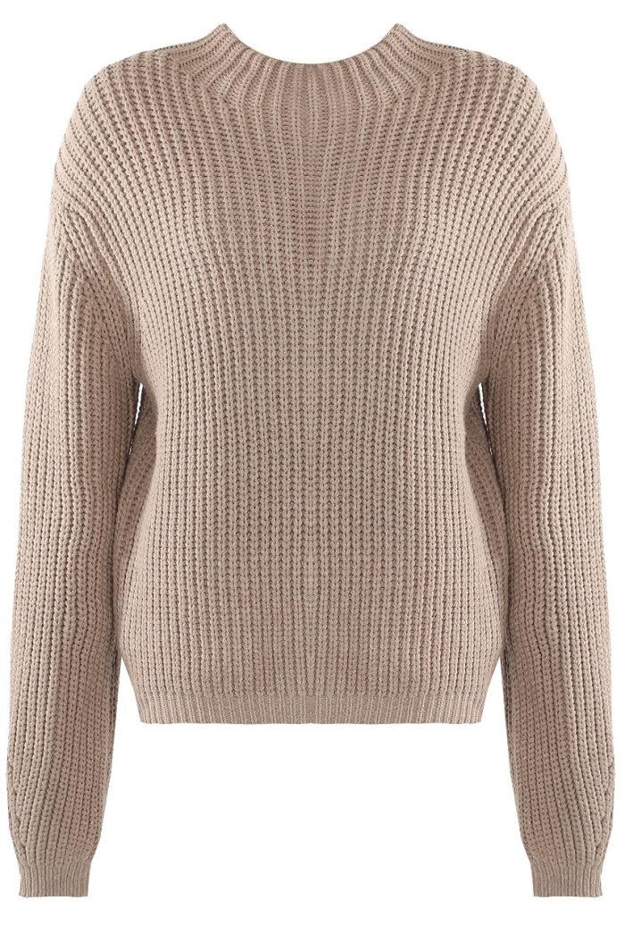 Brown Knitted Jumper