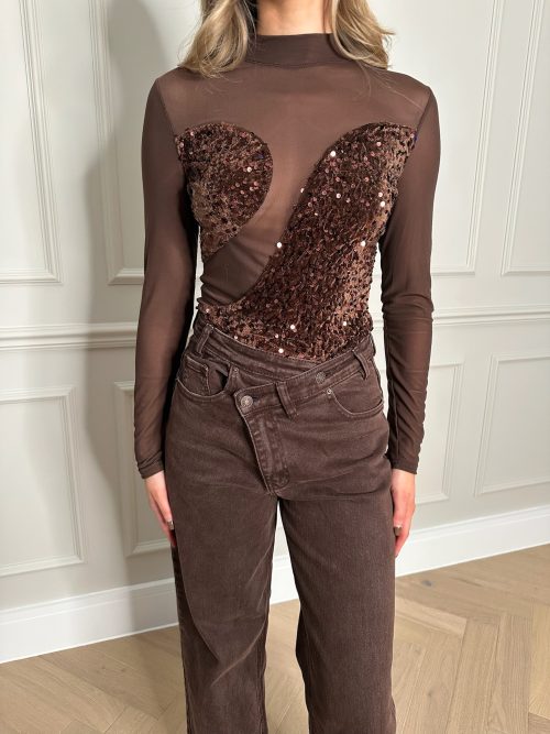 Sadie Sequin Bodysuit
